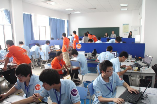 天津现代职业技术学院电子产品设计与制作赛场