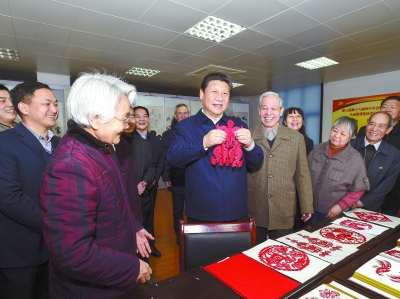 习近平春节前夕赴陕西看望慰问广大干部群众 向全国人民致以新春祝福