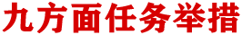 九方面任务举措