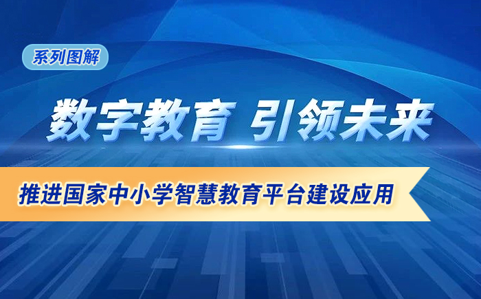 图解：推进国家中小学智慧教育平台建设应用