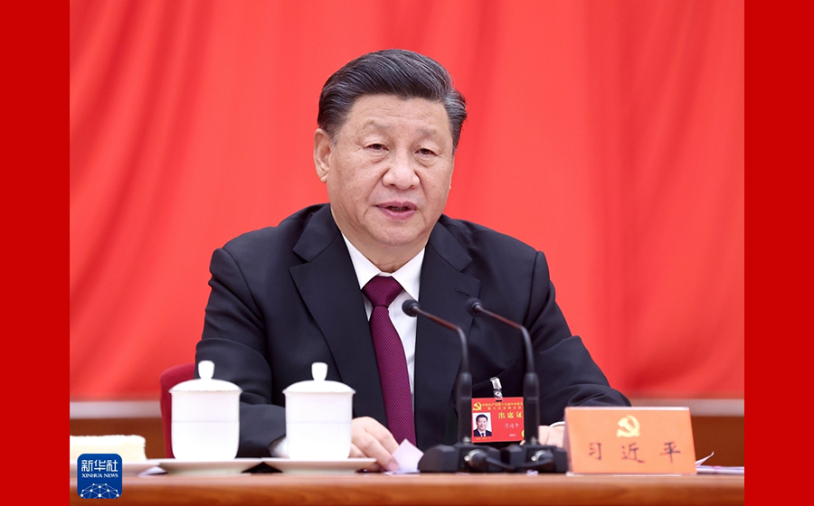 中国共产党第十九届中央委员会第六次全体会议在北京举行