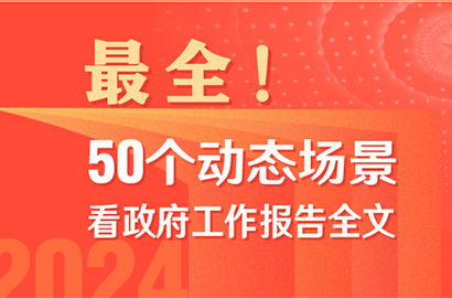 最全！50个动态场景看2024《政府工作报告》全文