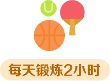 每天锻炼2小时